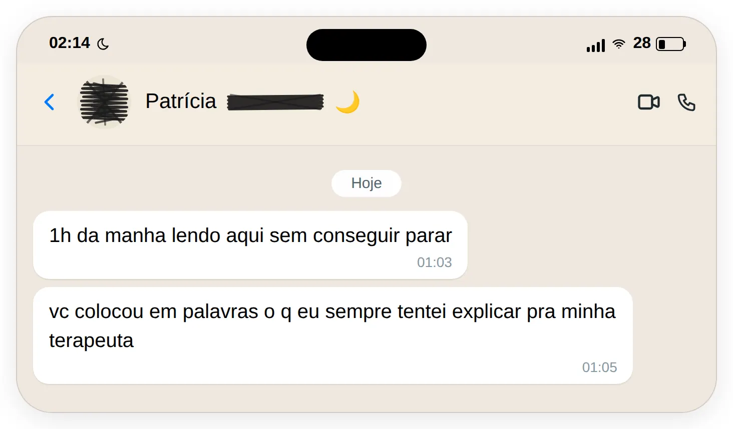 Depoimento Patrícia