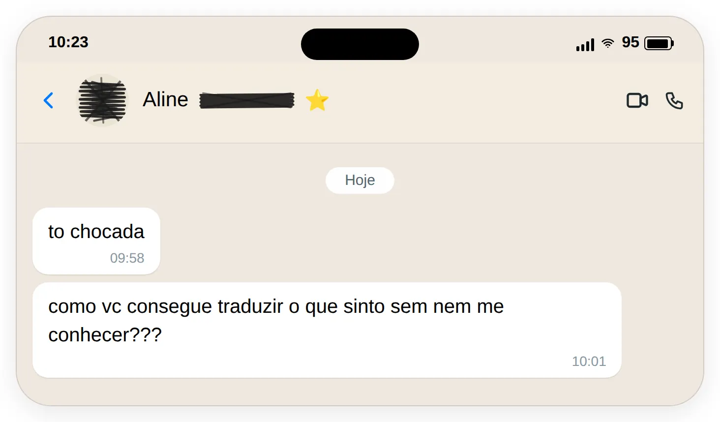 Depoimento Aline