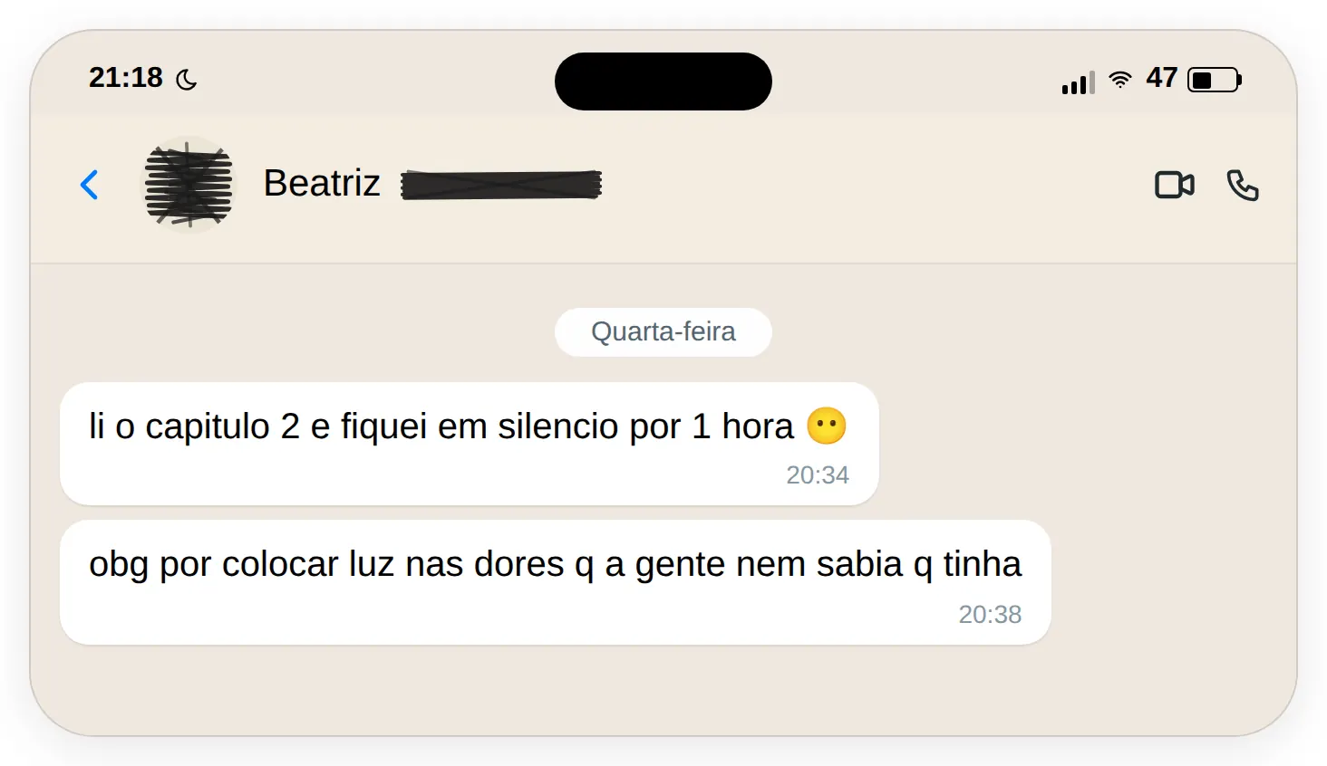 Depoimento Beatriz